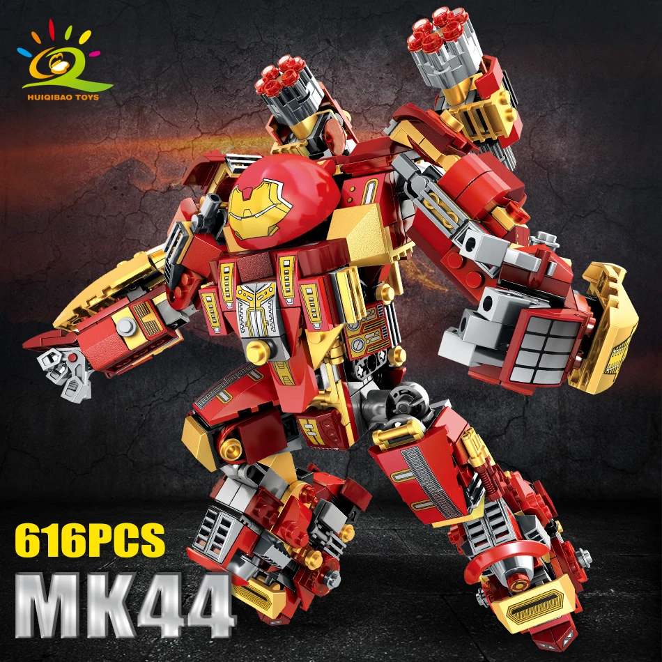 616 шт. Броня человек меха мех Военная Модель Совместимость строительные блоки для