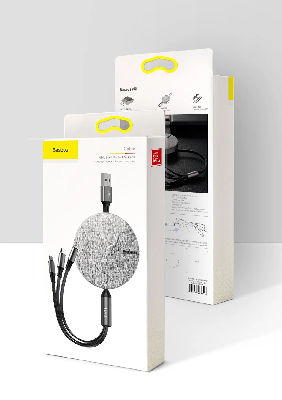 Baseus 3 в 1 USB кабель usb type C кабель для iPhone XR 11 Pro Max USB кабель для зарядного устройства портативный Micro USB кабель type USB-C кабель для передачи данных