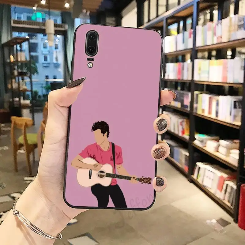 

Harry Styles Cartoon high quality Phone Case For Huawei honor Mate P 10 20 30 40 Pro 10i 9 10 20 8 x Lite