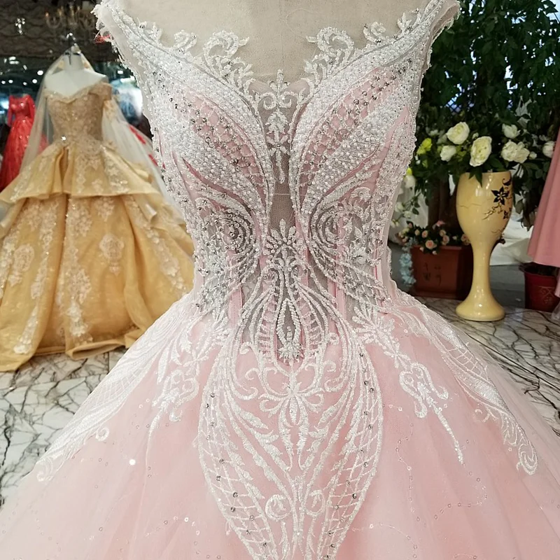 LS89880 розовый и синий A line вечернее платье o neck zipper иллюзия назад официальное для