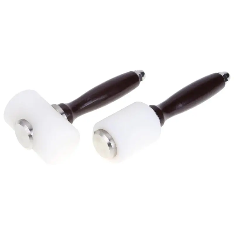 Кожаная резьба молоток DIY ремесло пробойник для кожи резка нейлоновый инструмент