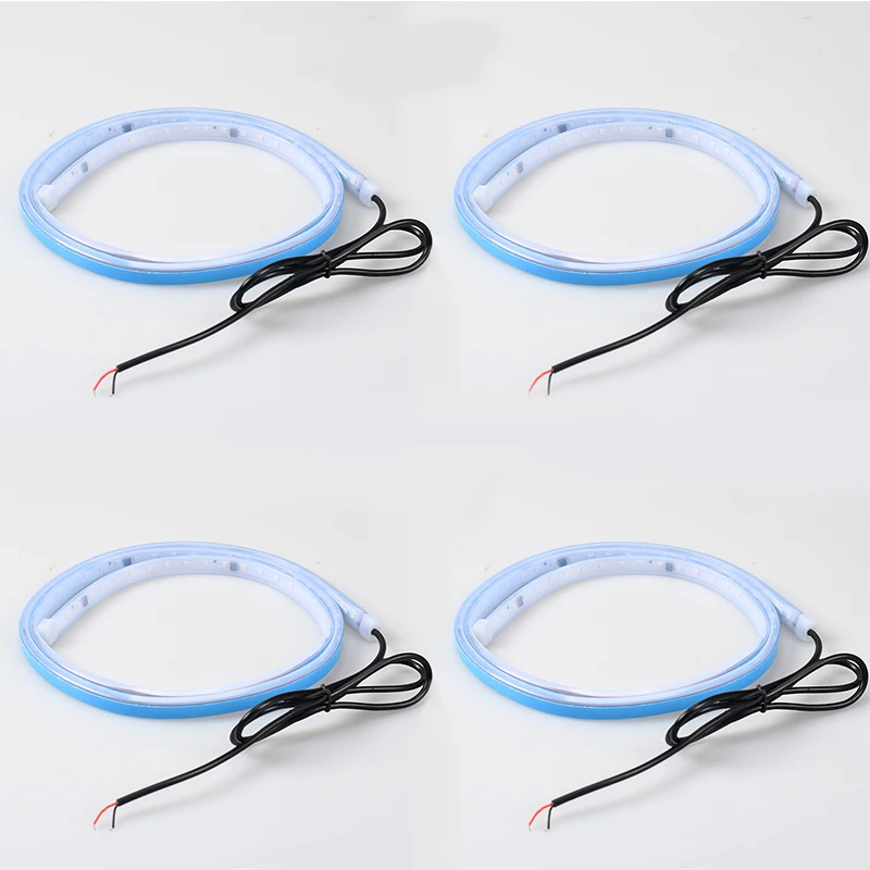 

Декоративные приветственные светильник вые полосы для двери автомобиля, стробоскоп, мигающий свет s, безопасность, 12 В, 120 см Предупреждение об открытии, светодиодная полоса для окружающего освещения автомобиля