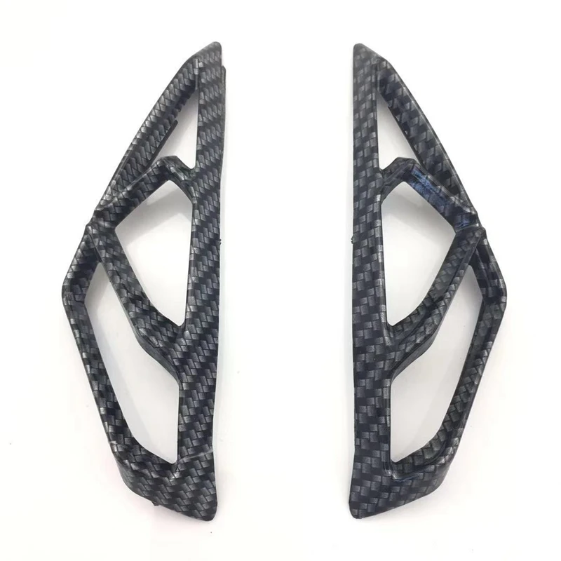 

Motorcycle Front Turn Signal Lamp Cover Shield Shell for Yamaha Nvx155 Aerox155 Nvx 155 Accessories,Carbon Fiber Color