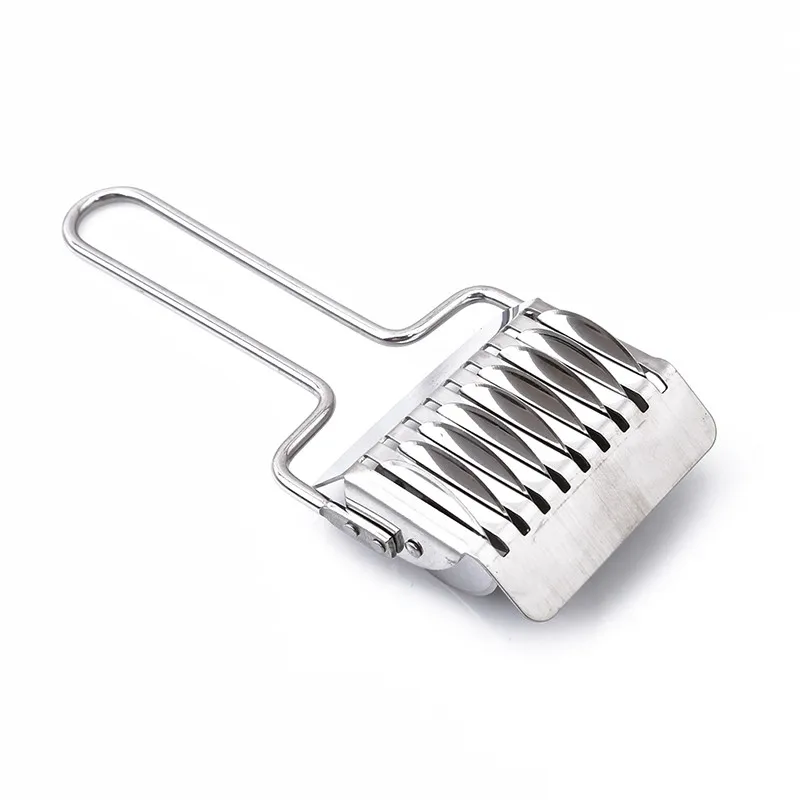 Stainless Steel Manual Non-slip Handle Pressing Machine Noodle Cut Shallot Cutter Spaetzle Pastry Tool for Kitchen PC898724 | Дом и сад