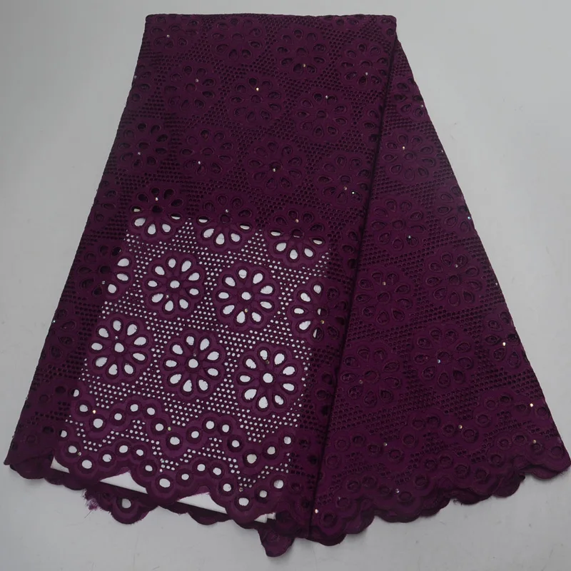 9 цветов новейшая африканская сухая хлопковая кружевная ткань с мешочком дизайн