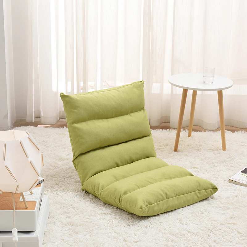 

Lazy sofa tatami folding Japanese style single small bay window floor bed back cushion computer chair