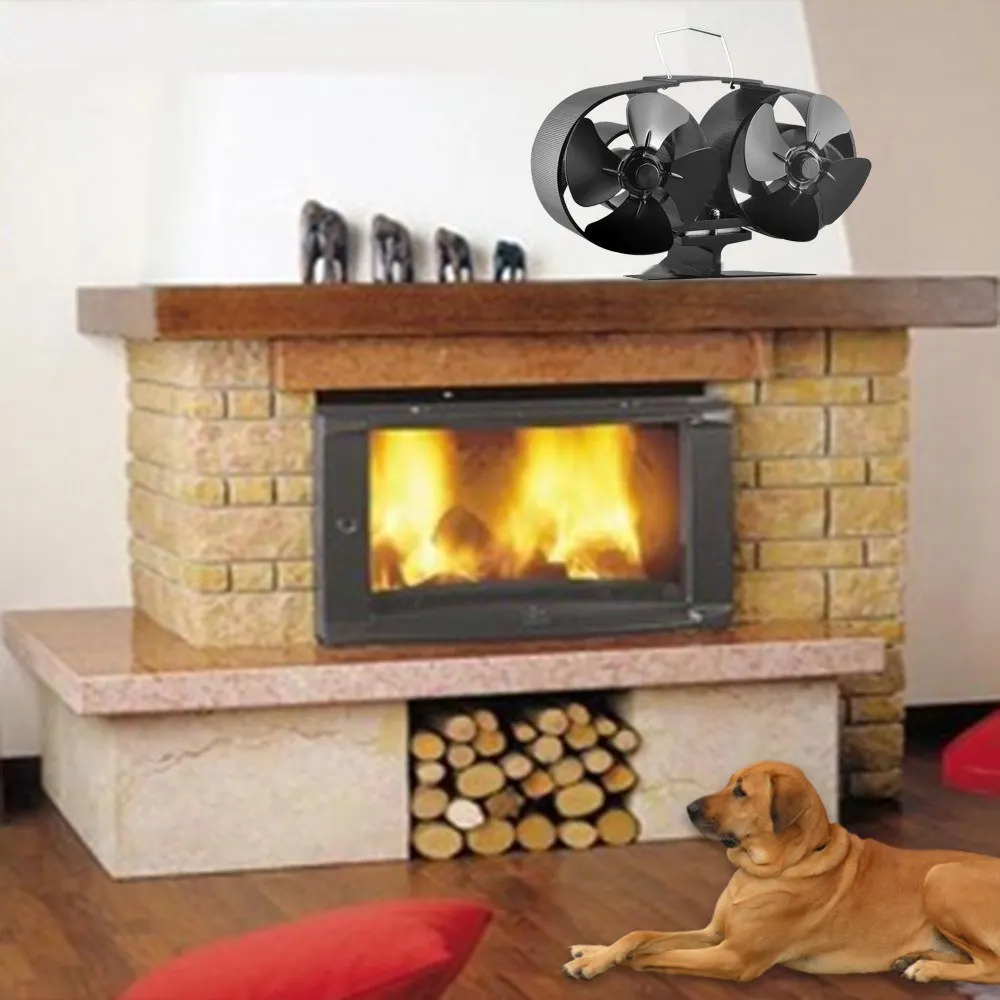 8-лопастной двухмоторный подогреваемый экологически чистый энергосберегающий