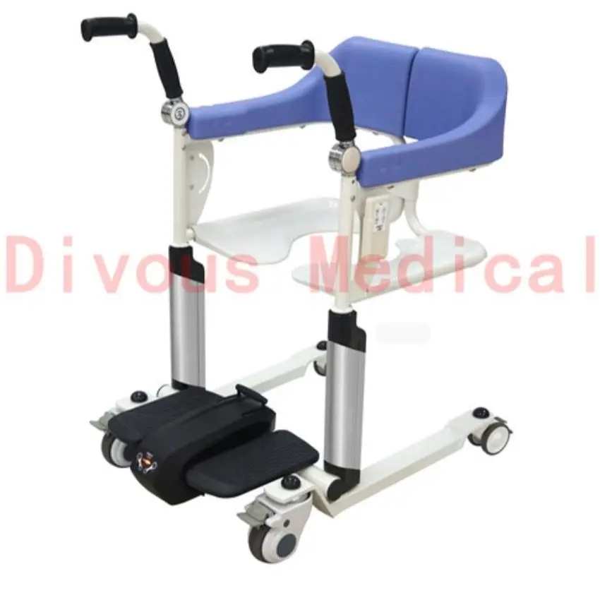 

Лидер продаж 2021, портативное кресло-коляска для ванной, туалет, комод, кресло с ремнем безопасности для пожилых людей, хирургия для инвалидо...