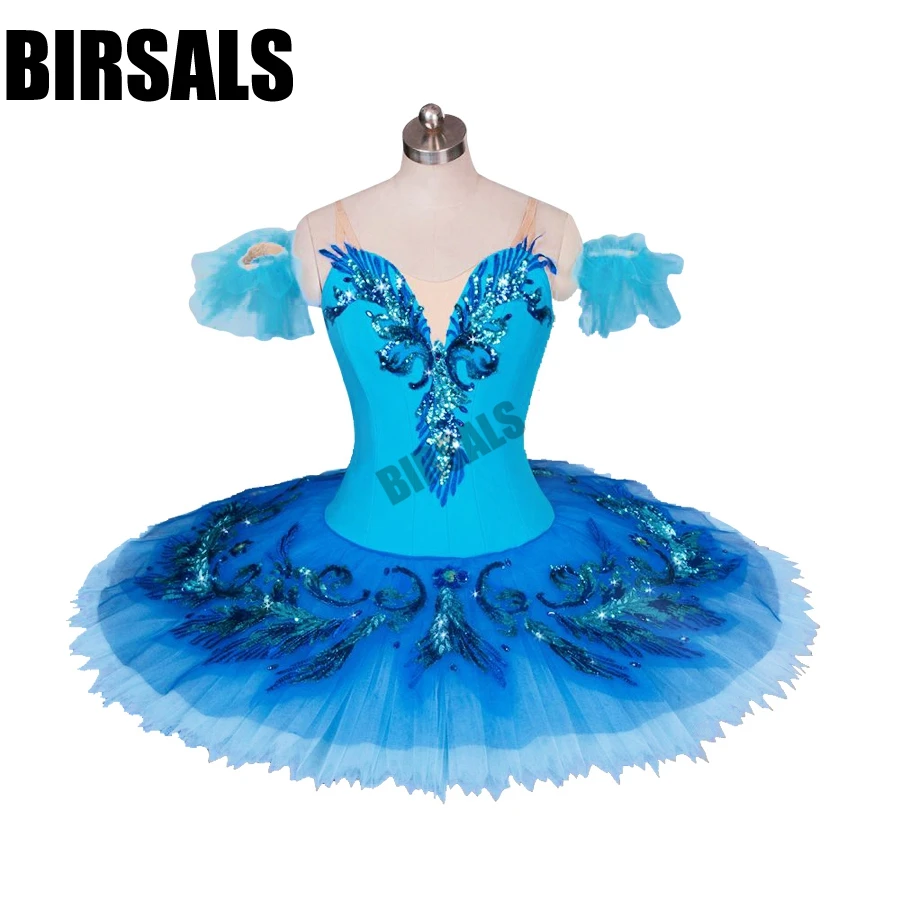 Балетная пачка для взрослых и девочек классический голубой костюм выступлений