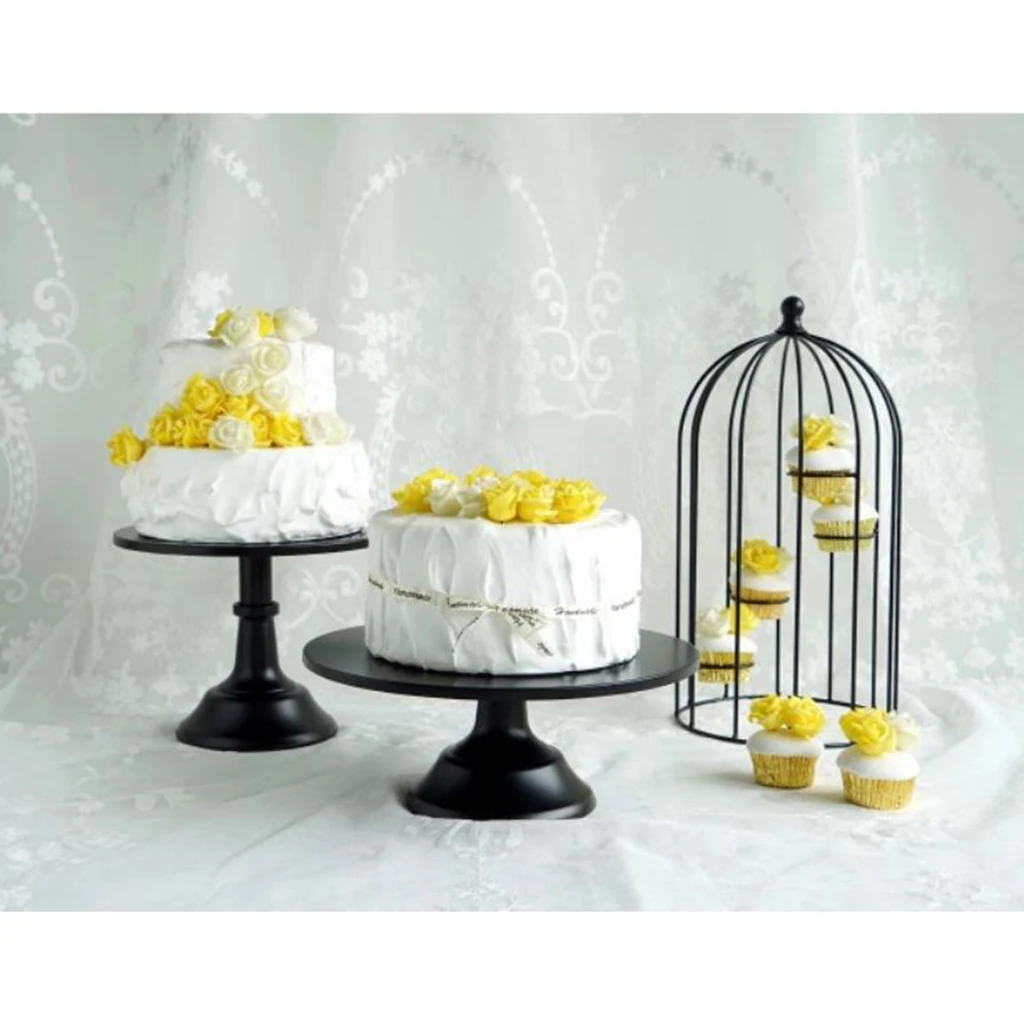 Ретро круглая подставка для торта 12 дюймов Свадебные инструменты вечеринки