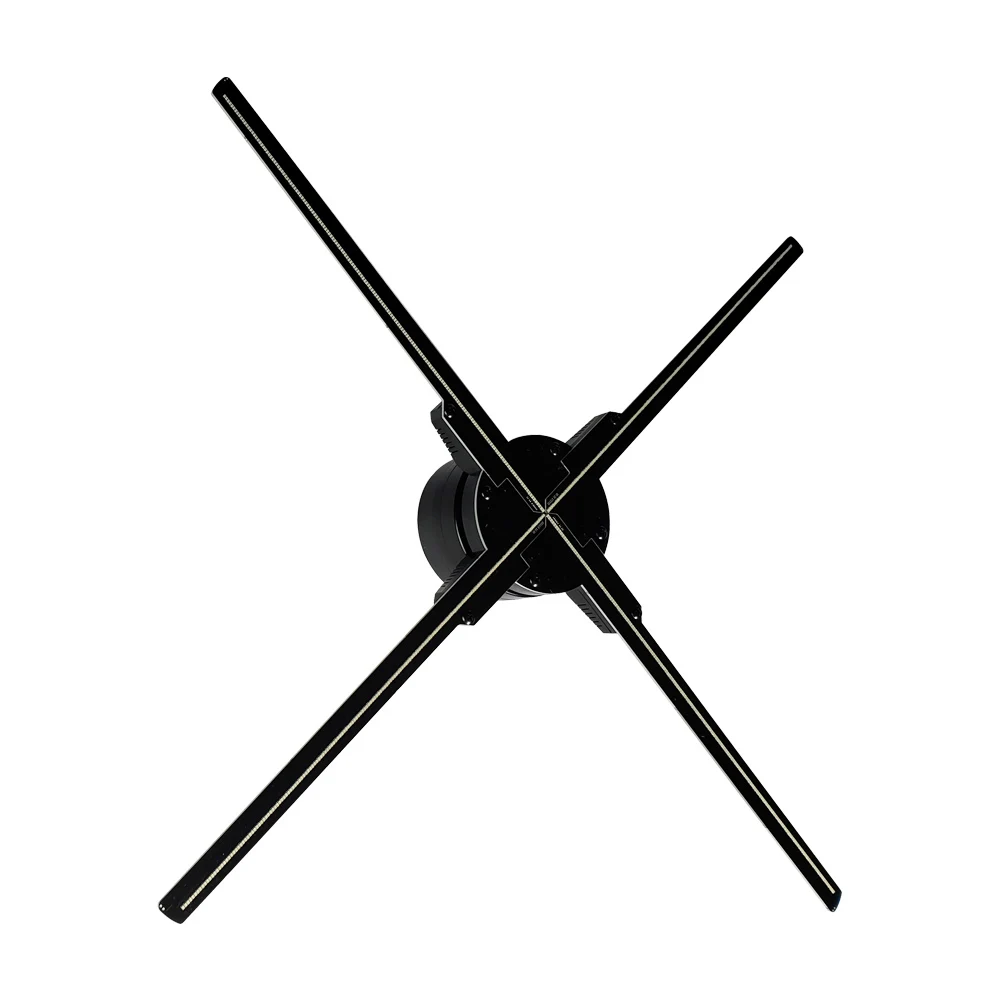 

50cm wifi 3D holographic led fan 1600*576 display for advertising 50cm 3d led fan