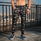 Мужские брюки для бега, Джоггеры для тренировок, Спортивная камуфляжная спортивная одежда, тренировочные штаны для фитнеса и спортзала, Брюки с карманами на молнии, Осень-зима