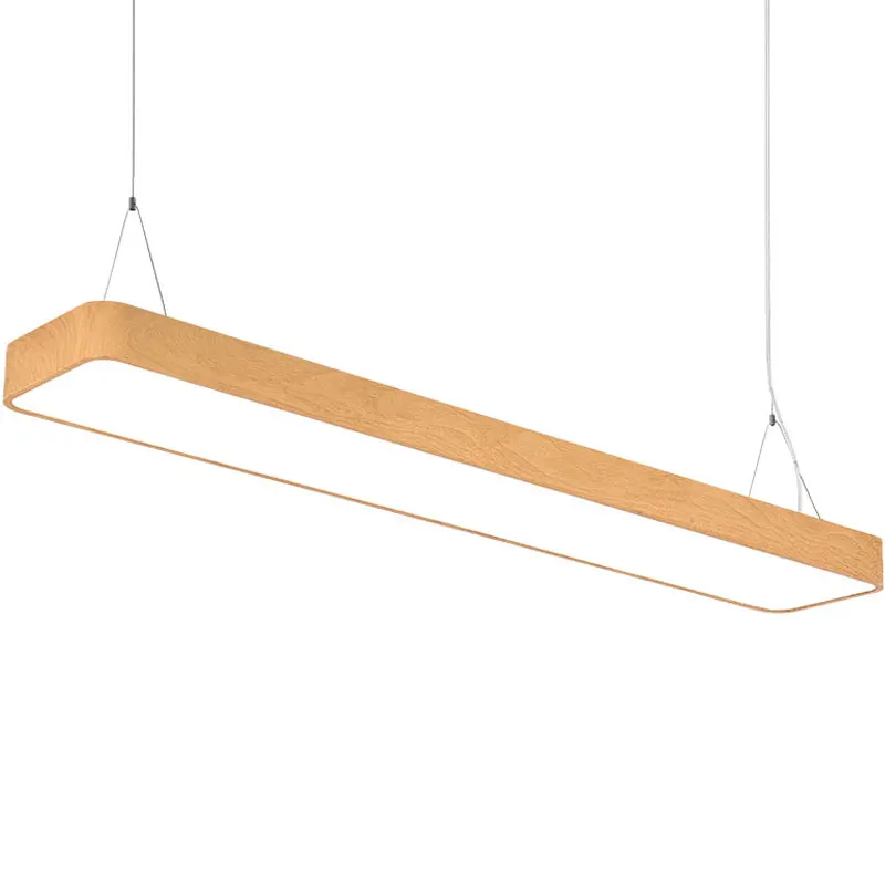 Скандинавский Креативный светодиодный длинный подвесной светильник для