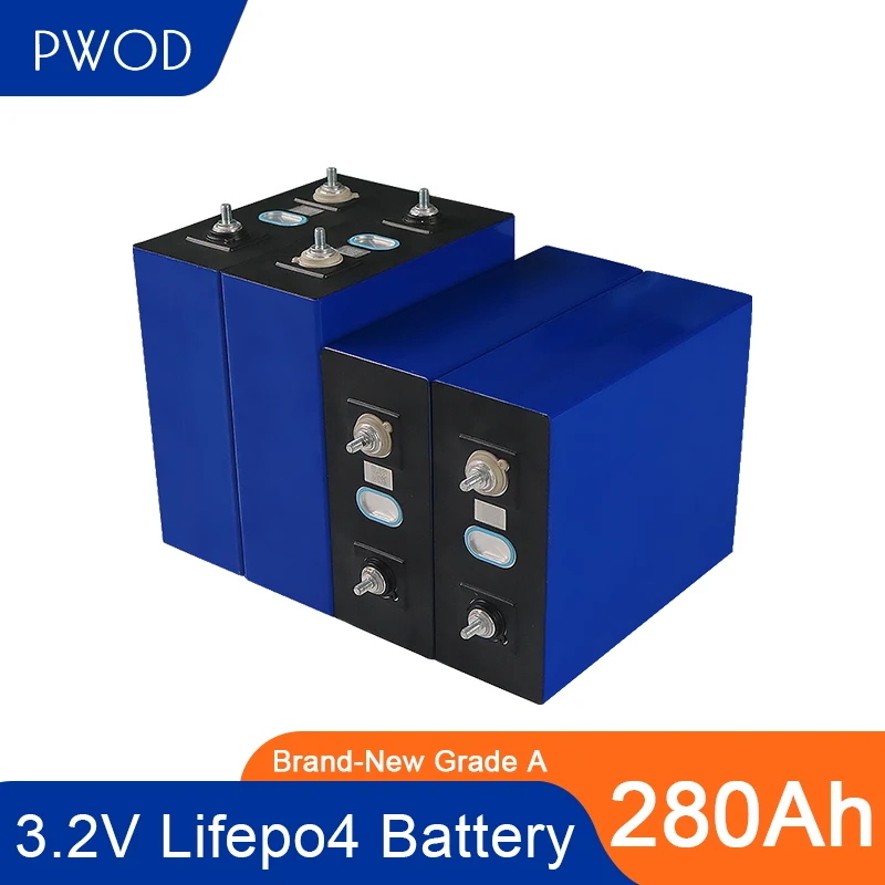 

4 шт., аккумуляторные батареи PWOD, 3,2 в, а/ч, 12 В