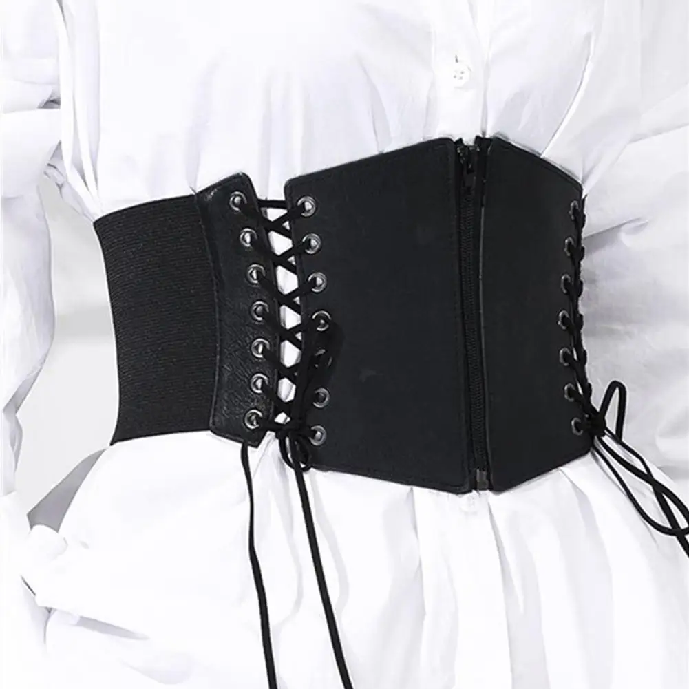 

Imitation Leather Girdle Shirt Sweater Decoration Was Thin Braided Coat Belt Clothing Collocation Belt