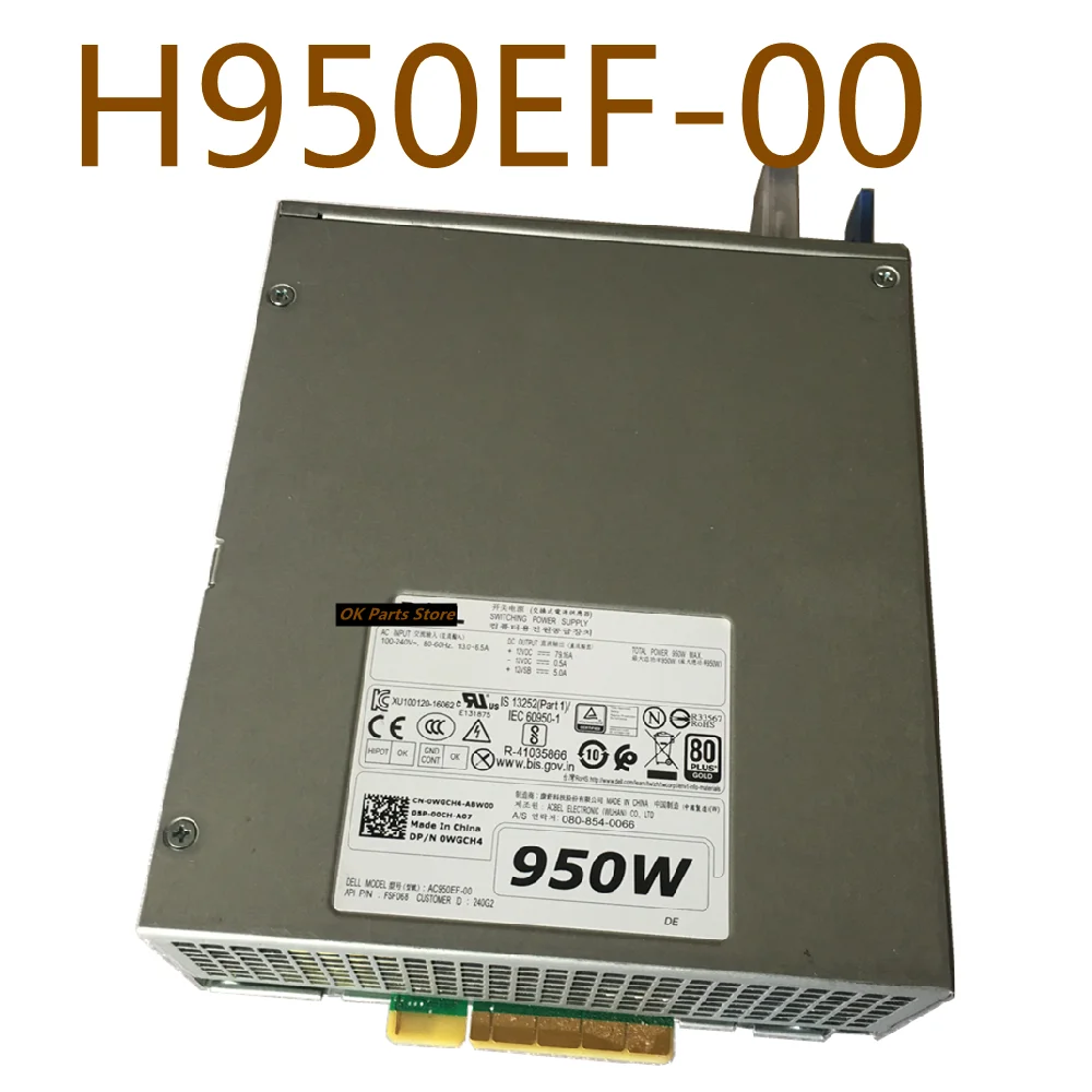 

H950EF-00 для Dell T5820 T7820 T7920 950W Grade 0CXV28 WGCH4