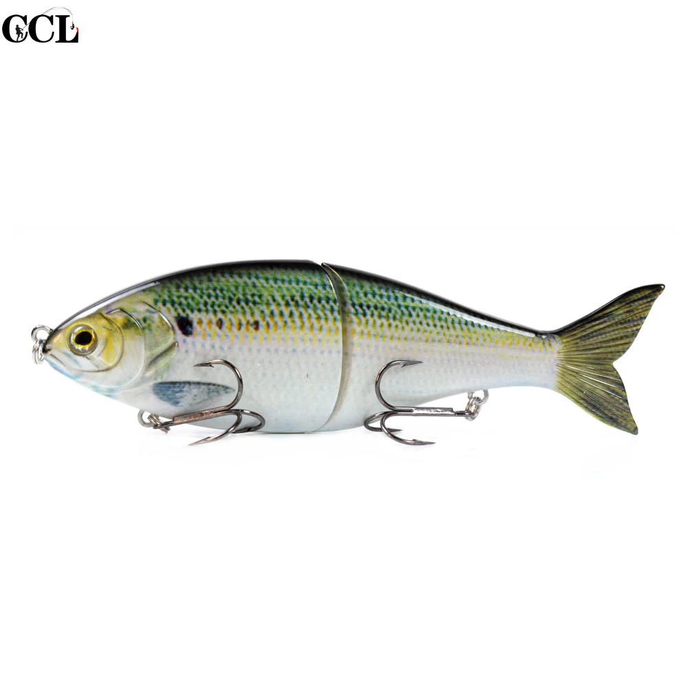 7inch shad 10 CCL большая игра 9 дюймов Shad Соединенные приманки наживка рыболовные воблеры плавающие и тонущие приманки воблер для рыболовной наживки - Цвет: 7inch shad 10