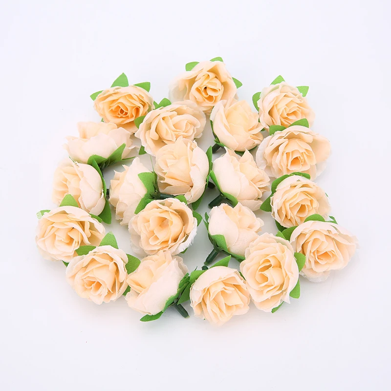 

Искусственные розы из шелка, 20 шт.
