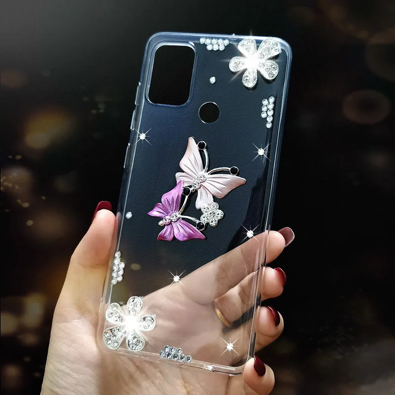 Premium Diamond Bling Case for Huawei Honor and P Series: Compatible with Honor 9A, 9S, 9C, 9X, 30, 20 Lite, 20S, 10i, 20E, 8S, 8A, P30, P20, P40 Lite E Pro, Y9S - Stylish Protective Phone Cover image 3