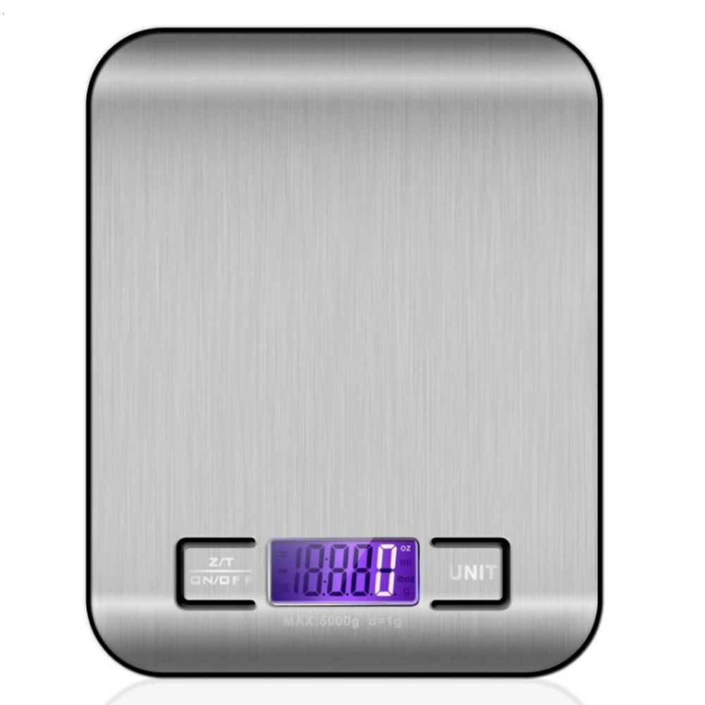 New5/10кг X 1 г цифровые бытовые кухонные весы из нержавеющей стали электронные без