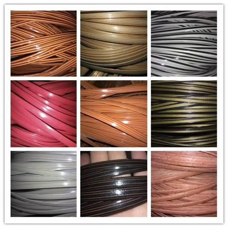 70 м градиентный плоский синтетический полиэтиленовый ротанговый Плетеный