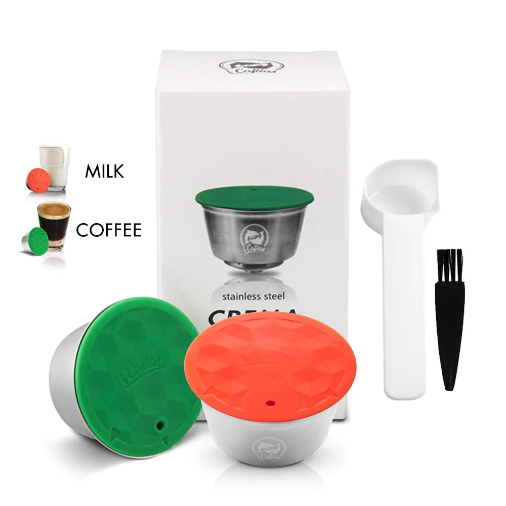 Многоразовая Пластиковая капсула для кофе многоразовая совместимая с Nescafe dolce&gusto