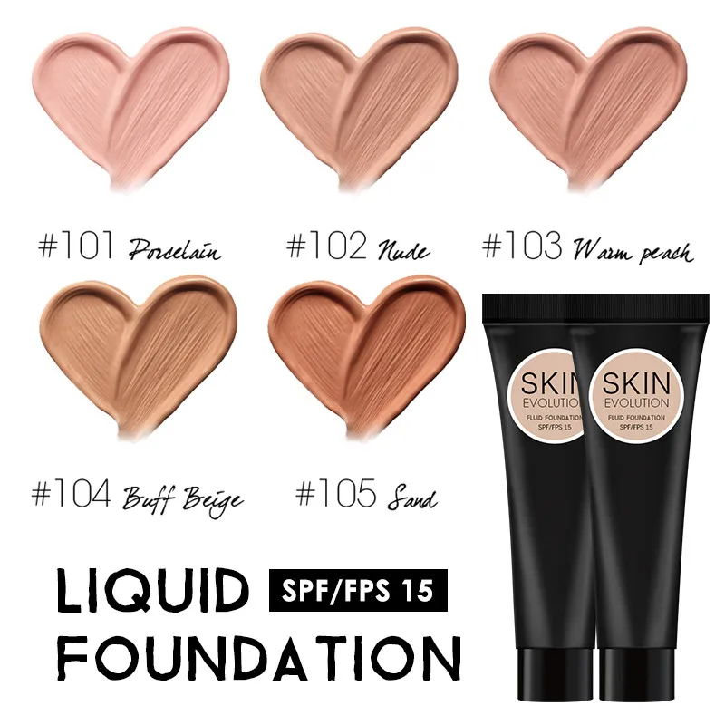 Профессиональная Матовая основа для макияжа с полным покрытием матовая жидкая