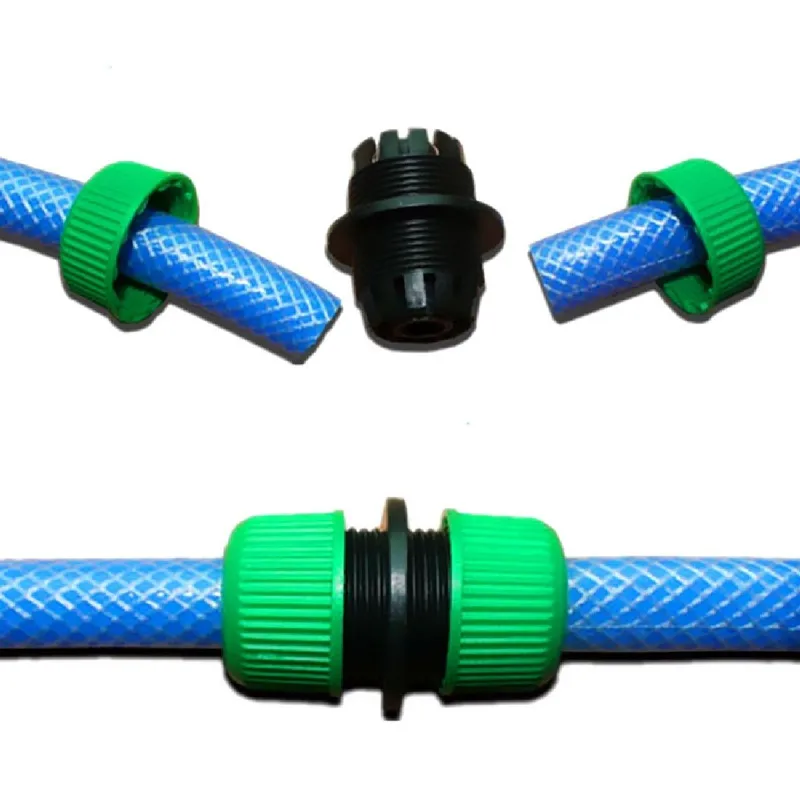 2Pcs/Set Arrival 1/2'' Garden Water Hose Connector Pipe Quick Connectors Joining Mender Repair Leaking Joiner Connector Adapter  - buy with discount