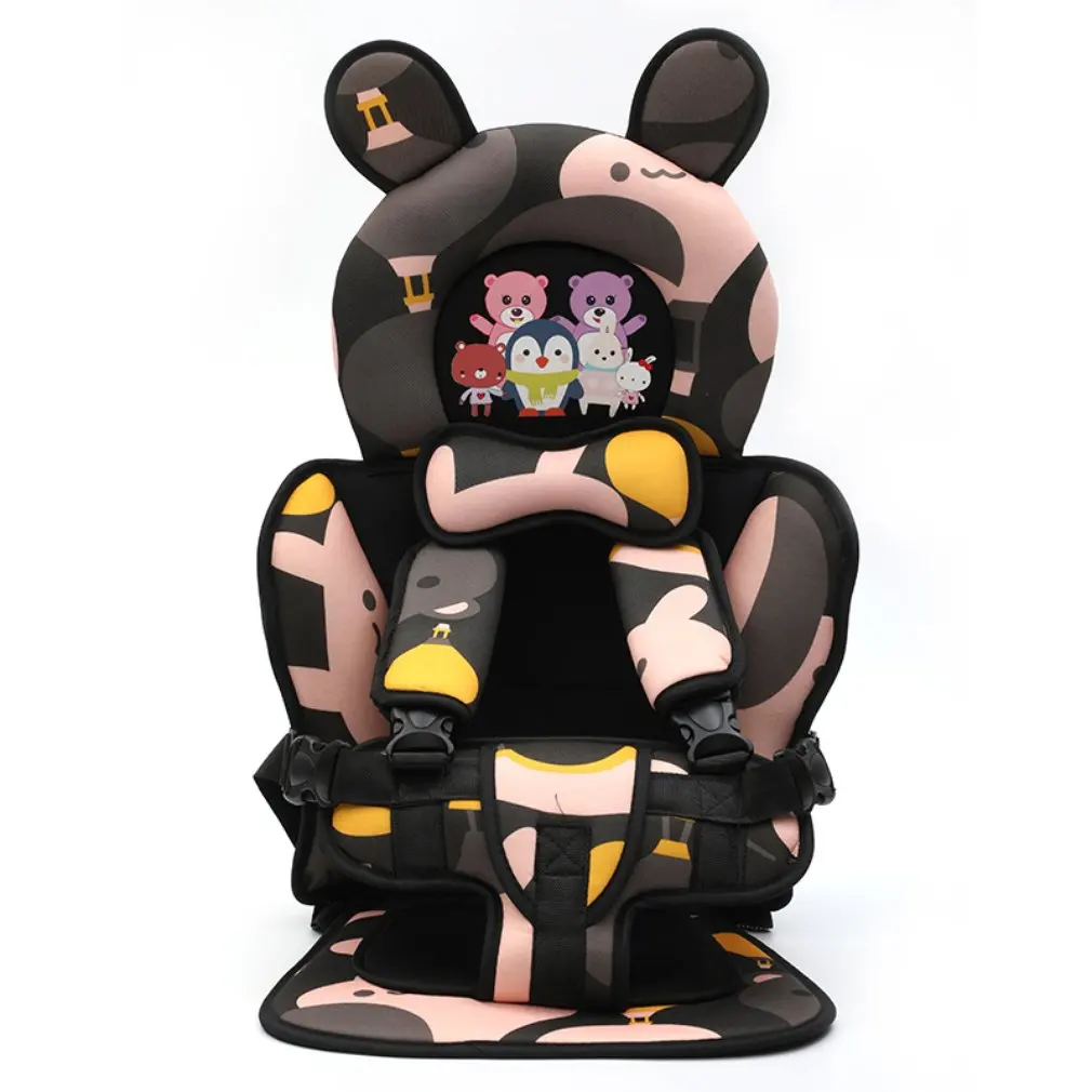 

Portable Cartoon Baby Safety Seat For Infants From 6 Months To 12 Years Comfortable Car Child Safety Seat