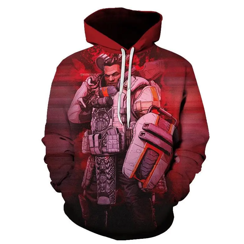 Apex legend Мужская/Женская толстовка с 3D пуловером Мужская и Женская Повседневная Толстовка с капюшоном осенняя и зимняя модная повседневная куртка