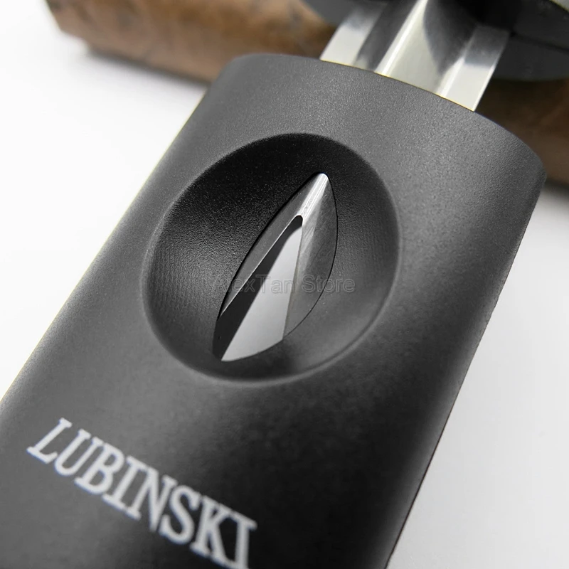 COHIBA брендовые пластиковые v-образные сигары резак острые сигареты резка металла нержавеющая сталь лезвия гаджеты сигары
