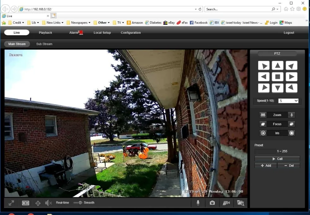 UniLook открытый 5MP PoE PTZ безопасности IP камера 2592x1944P супер HD 4X оптический зум PTZ купольная камера антивандальная с кронштейном
