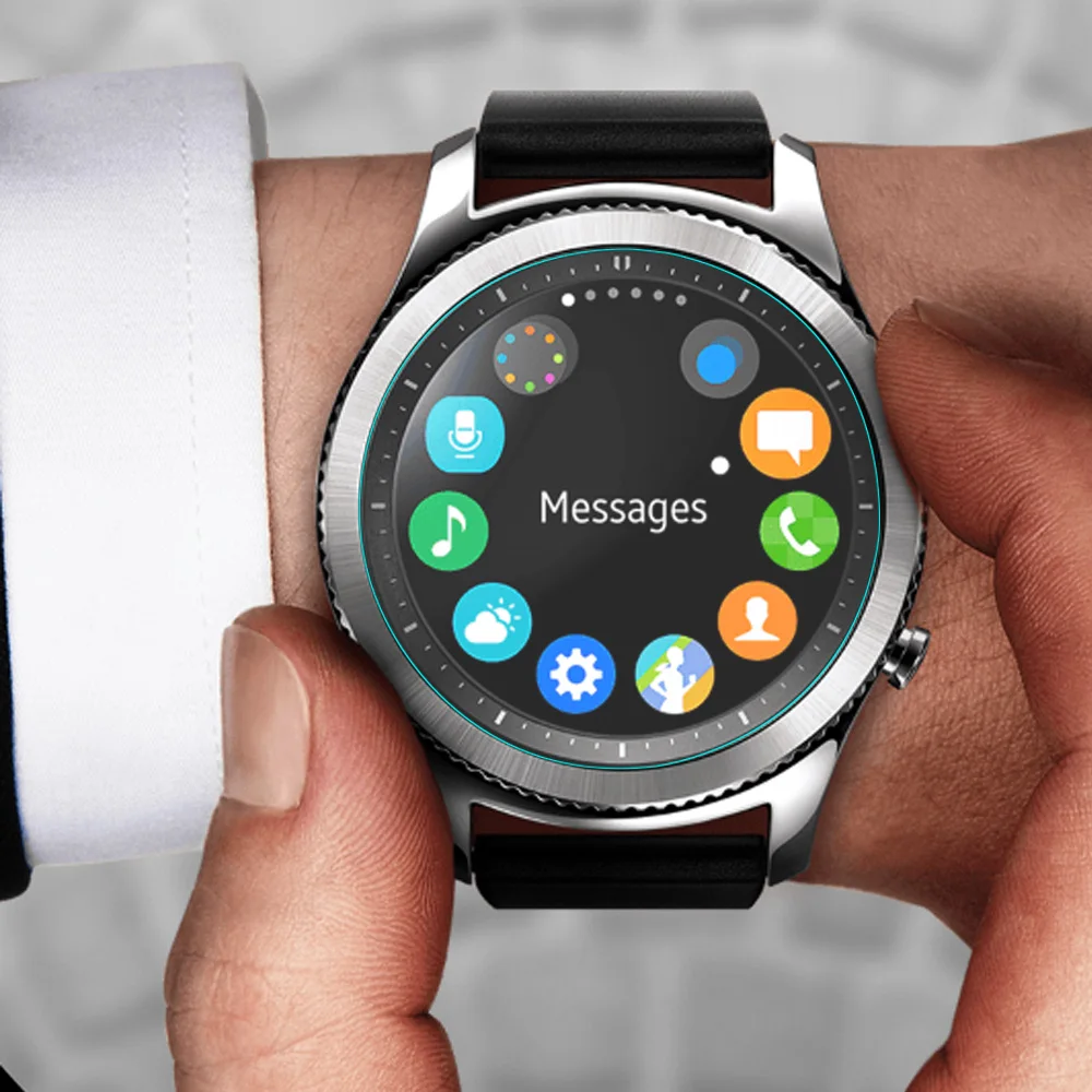 Gosear 2 шт. закаленное стекло ультратонкая Защитная пленка для экрана Samsung Gear S3 S 3