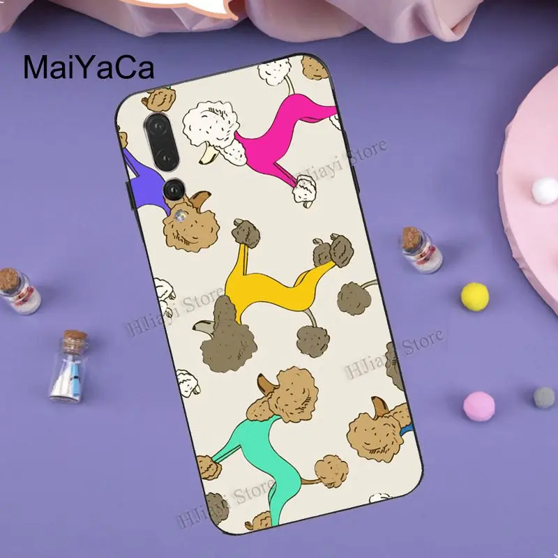 Чехол с мультяшным рисунком пуделей для Huawei Honor 50 8X 9X 9 10 Lite 10i 7A Pro 7C 8A 8C 8S Y6 Y9 Y7 2019 Nova