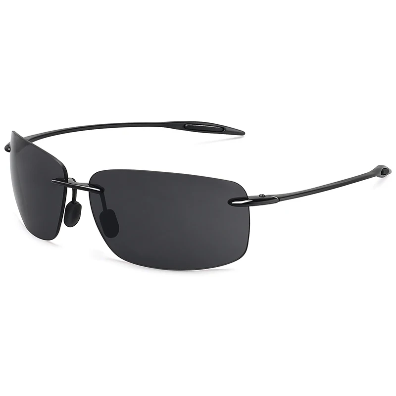 

Sports Sunglasses Men Women Male Driving Golf Rectangle Rimless Ultralight Frame Sun Glasses UV400 De Sol MJ8009