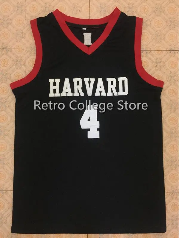

#4 Jeremy Lin Harvard vintage Basketball Jersey Mens Stitched Custom Any Number Name jerseys