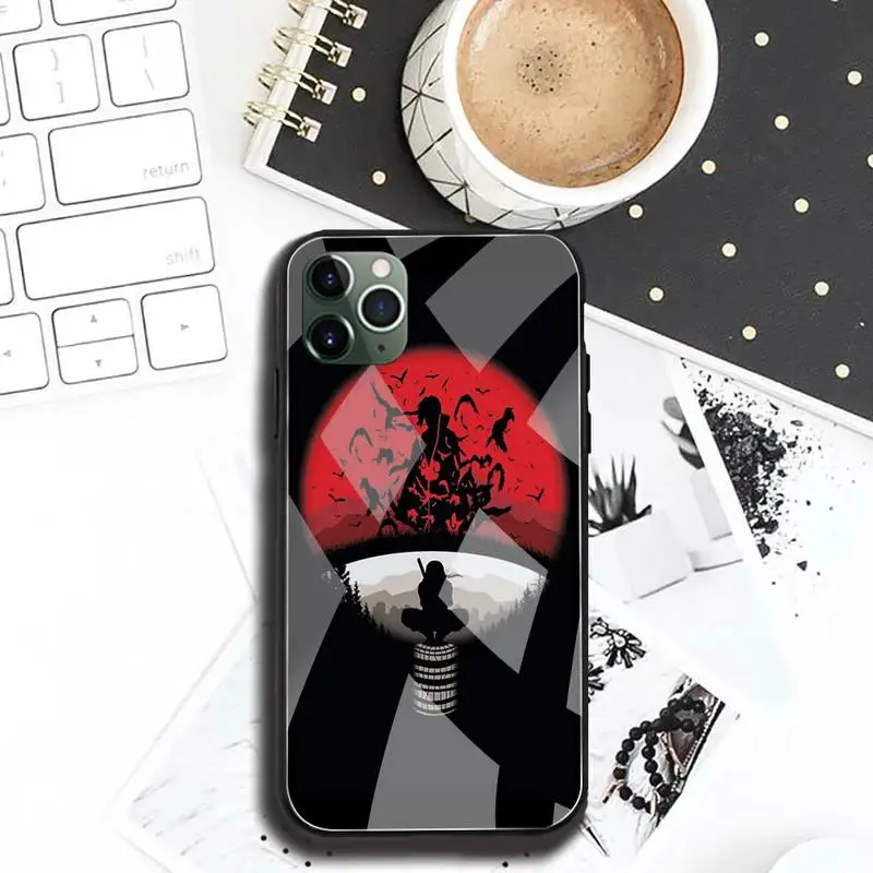 

Hokage Naruto Kakashi Phone Case Tempered Glass For iPhone 11 Pro XR XS MAX 8 X 7 6S 6 Plus SE 2020 case