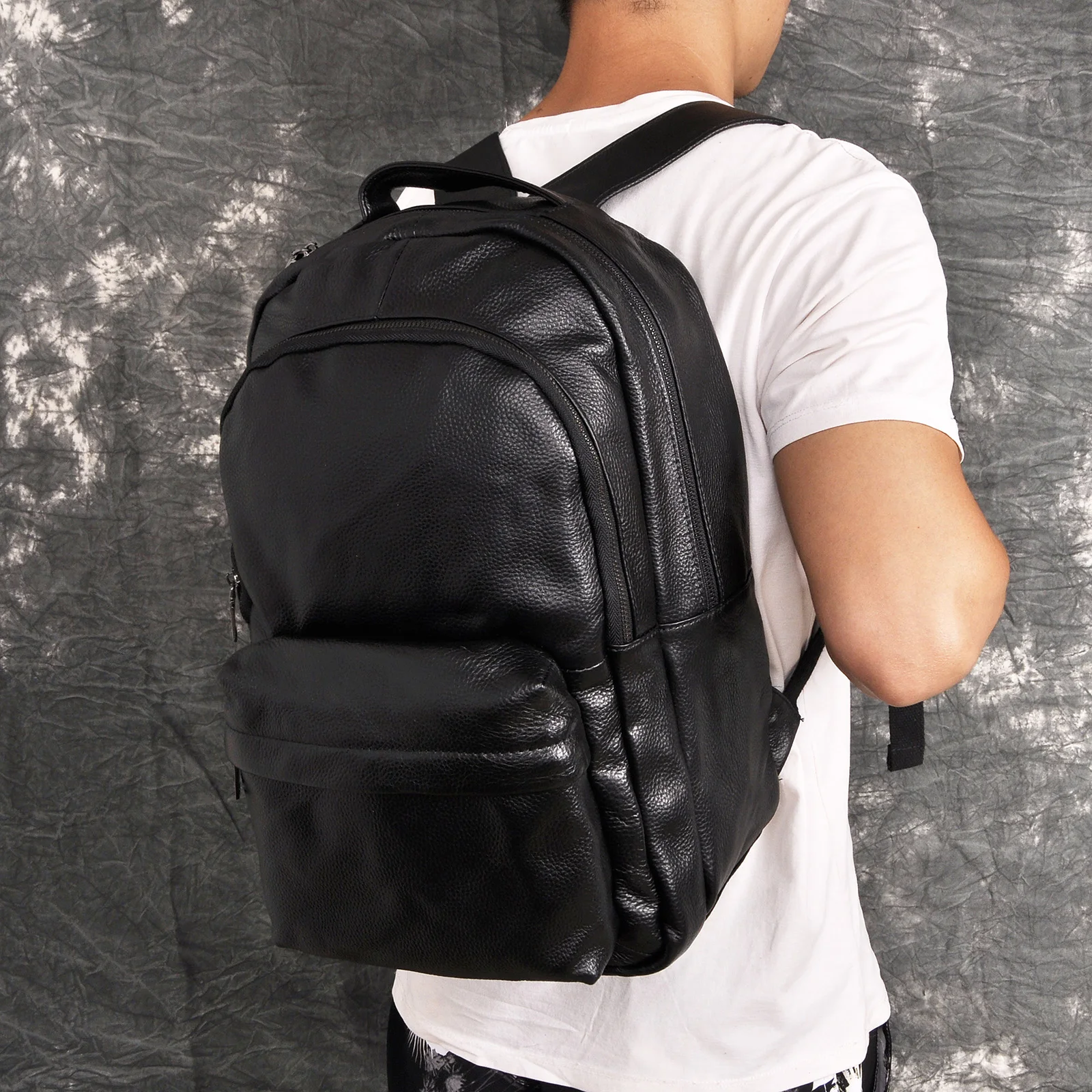 Качественный кожаный сверхпрочный дизайнерский Мужской Дорожный повседневный