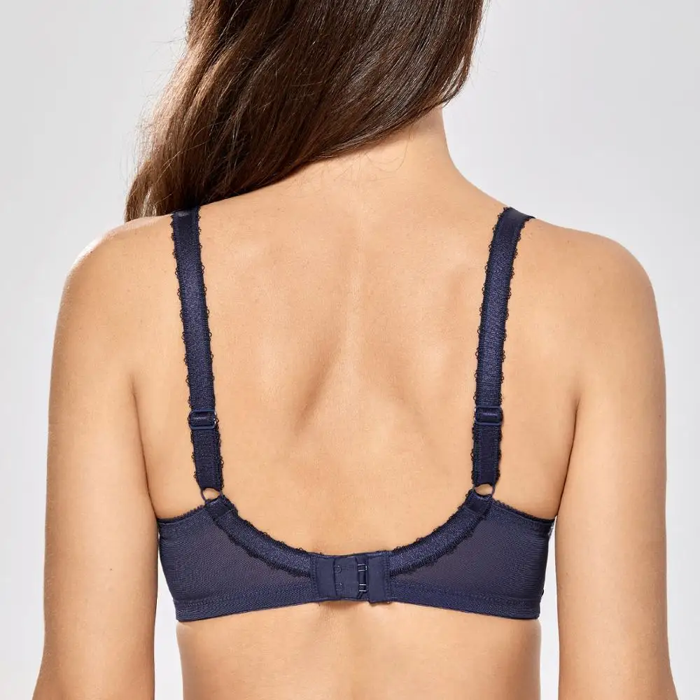 Для женщин размера плюс топа с полной чашкой на косточках Мягкий прозрачный