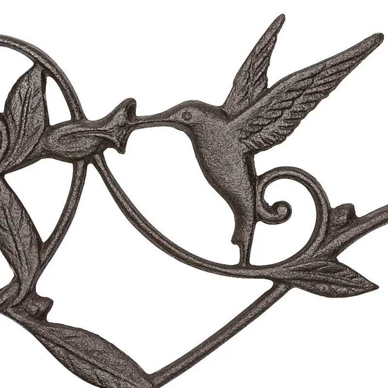 

Hanging Plant Hook Hummingbird Cast Iron Decorative Flower Basket Wall Hanging Hooks Bracket Hanger For Indoor Outdoor Plants Bi