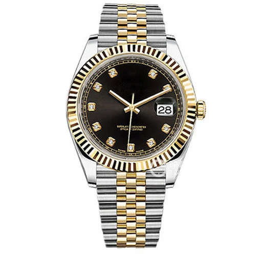 

Hot Sale Mens Watch 41mm datejust Solid Stainless Steel Sapphire Glass Mechanical Automatic DateJust President strap Men Watches