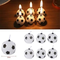 party decoration football shaped candle birthday party party supplies sports theme party baby shower wedding decoration c