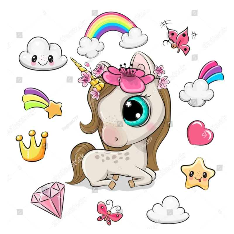 Новинка 2020 популярный металлический трафарет единорога для высечки и бумага