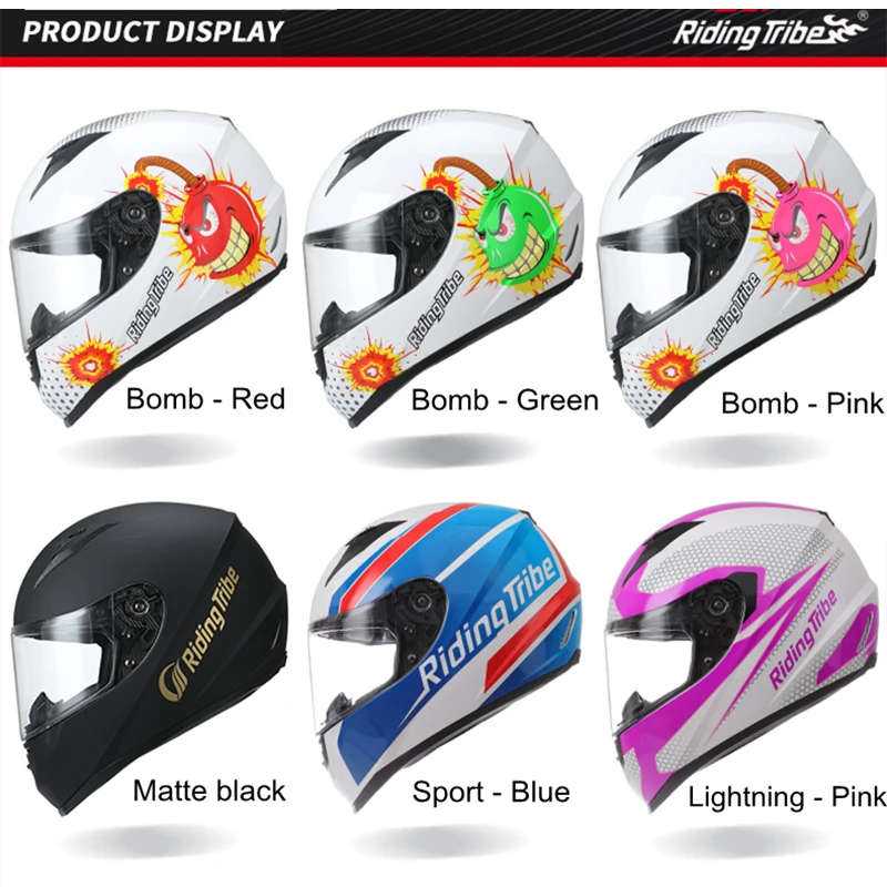 Мотоциклетный шлем унисекс-для взрослых легкий закрывающий лицо однотонный