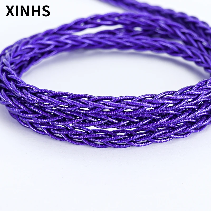 

8 Core 5N Silver Plated Copper and Silver Foil Mixed 3.5/2.5/4.4mm PLUG with MMCX/0.78mm/ QDC/TFZ for CIEM VX ZAX C12 CA16 MK3