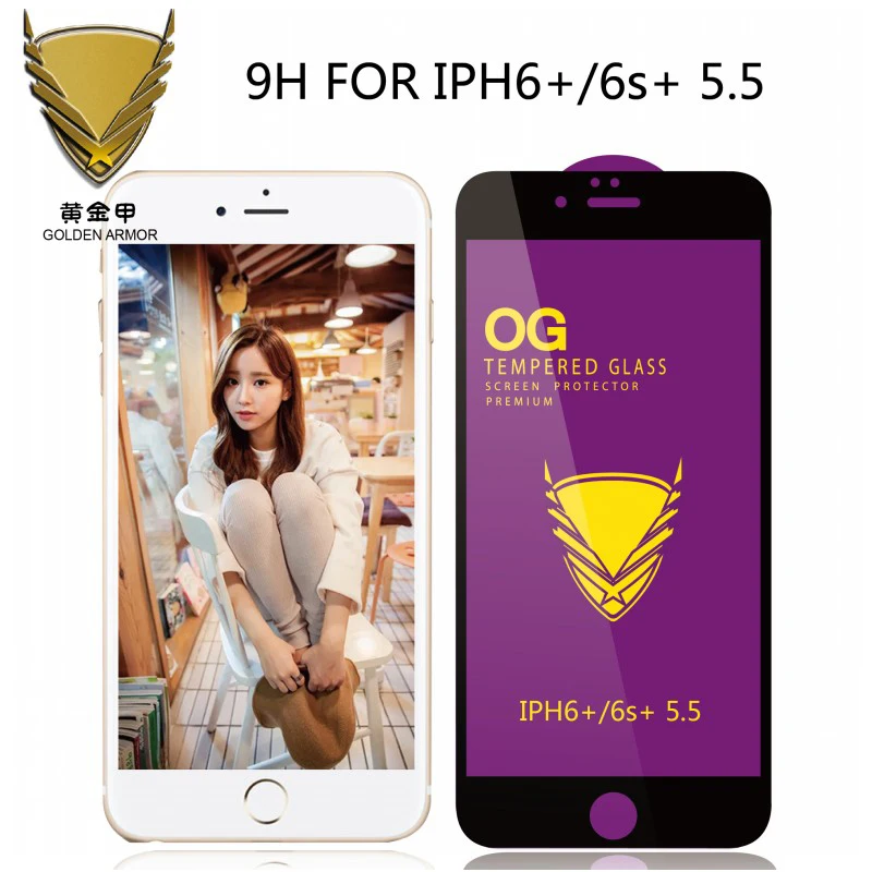 100 шт Золотой защитный чехол с ОГ большие изогнутые полный клей для iphone 12 Pro Max/12/11