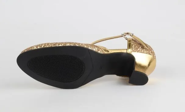 

latin dance shoes woman gold silver shoes women high heel ballroom jazz dancing shoes for women zapatos de baile latino mujer