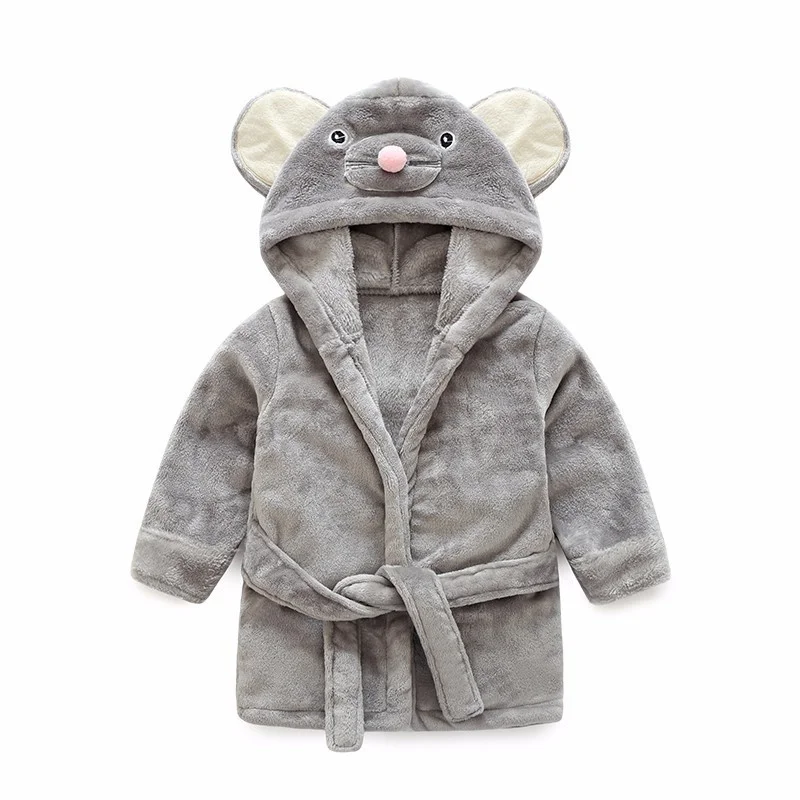 

High quality children's bathrobe, retail, 2020 baby soft velvet pajamas