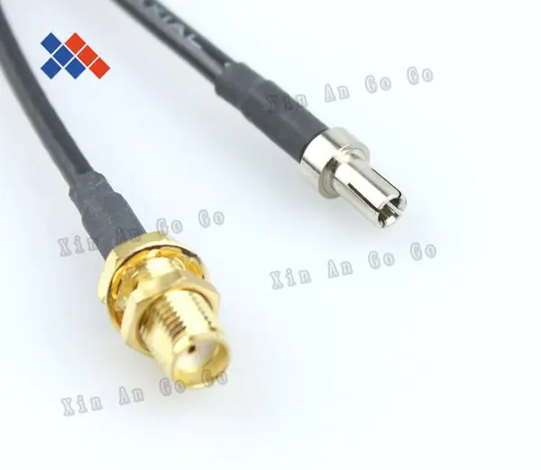 Гнездо SMA для TS9 RG174 15 см USB модема ZTE с отрезом кабеля|Соединители| |