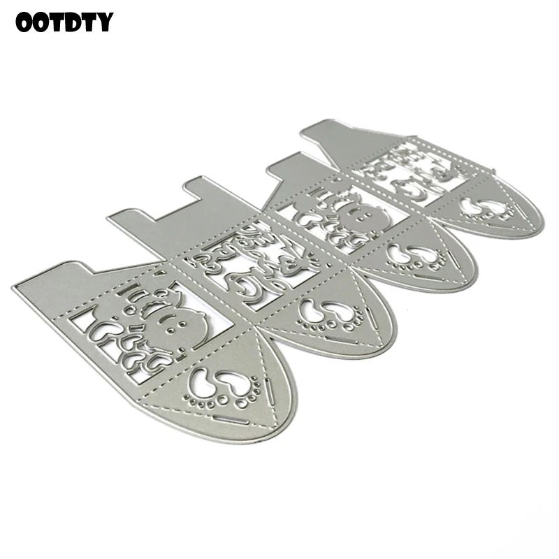 

Baby Box Metal Cutting Dies Stencil Scrapbooking DIY Album Stamp Paper Card Embossing Decor Craft New for 2020